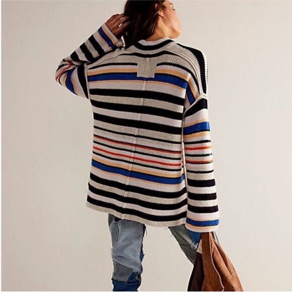 We the Free Sunny Stripe Sweater S - Picture 11 of 11